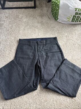 Charter Club Black Straight Dress Pants
